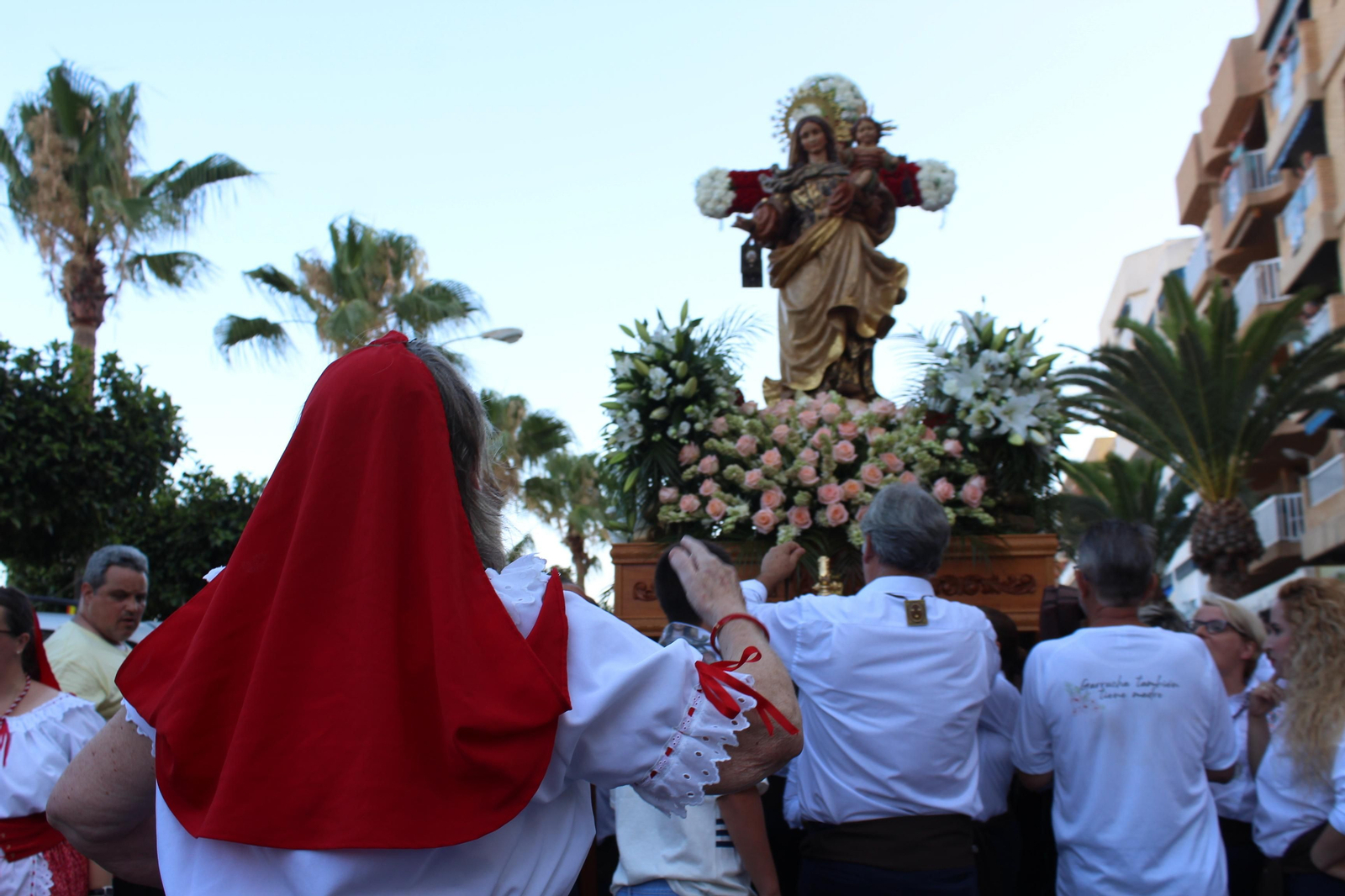 Imágenes de la procesión de la Virgen del Carmen en Garrucha