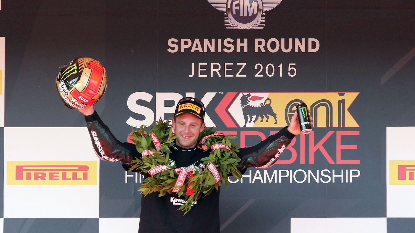 Jonathan Rea conquistó en Jerez el primero de sus seis títulos consecutivos.