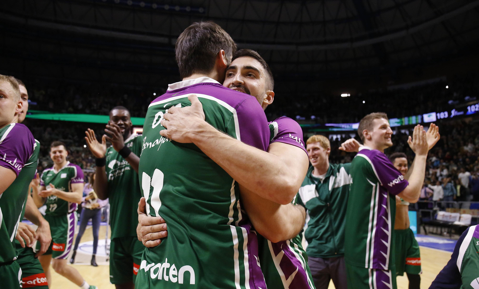 Las fotos de la enorme victoria malagueña