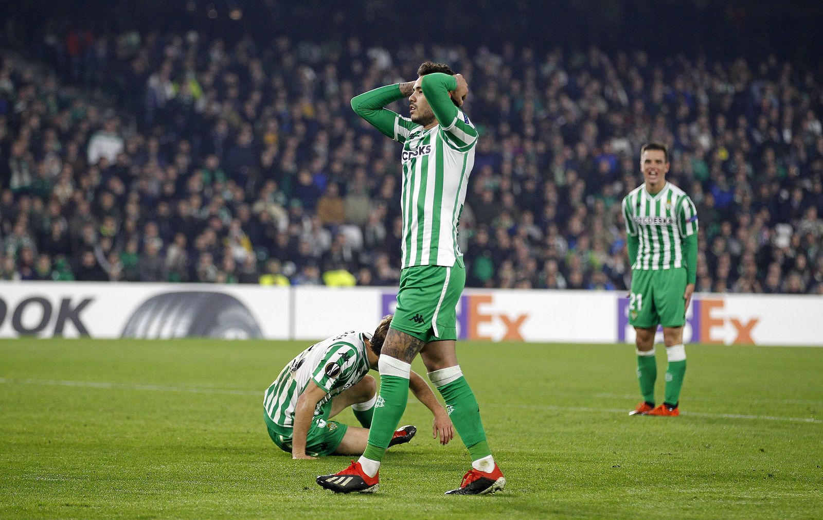 Las imágenes del Betis-Olympiacos