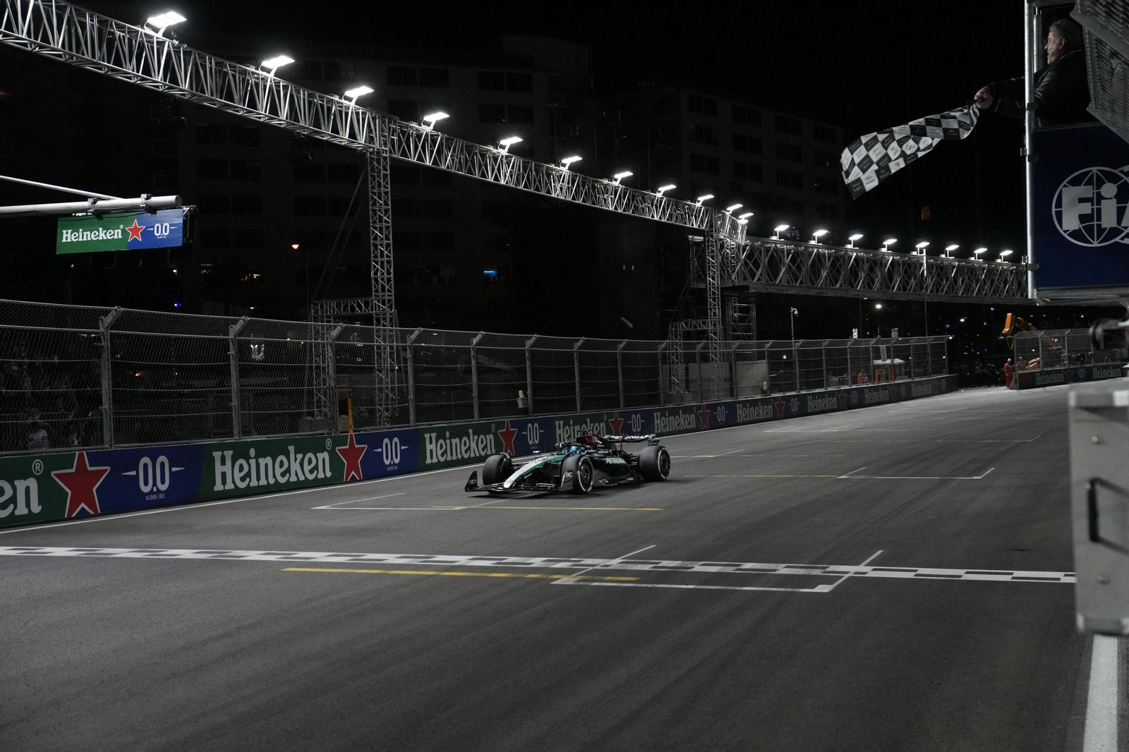 Las fotos del título mundial de Verstappen en Las Vegas