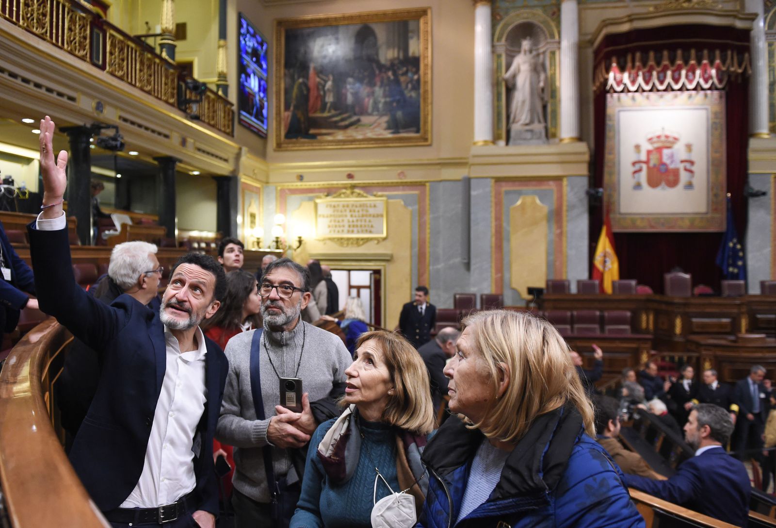 Jornada de puertas abiertas en el Congreso por el Día de la Constitución