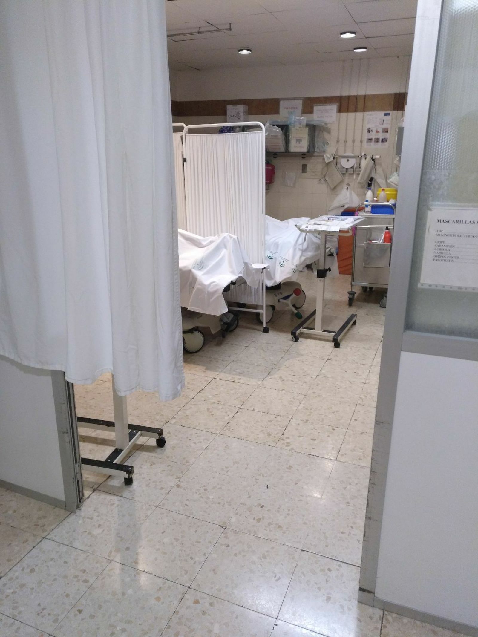 Una de las zonas de Urgencias  del Hospital  Regional, en una imagen de archivo.