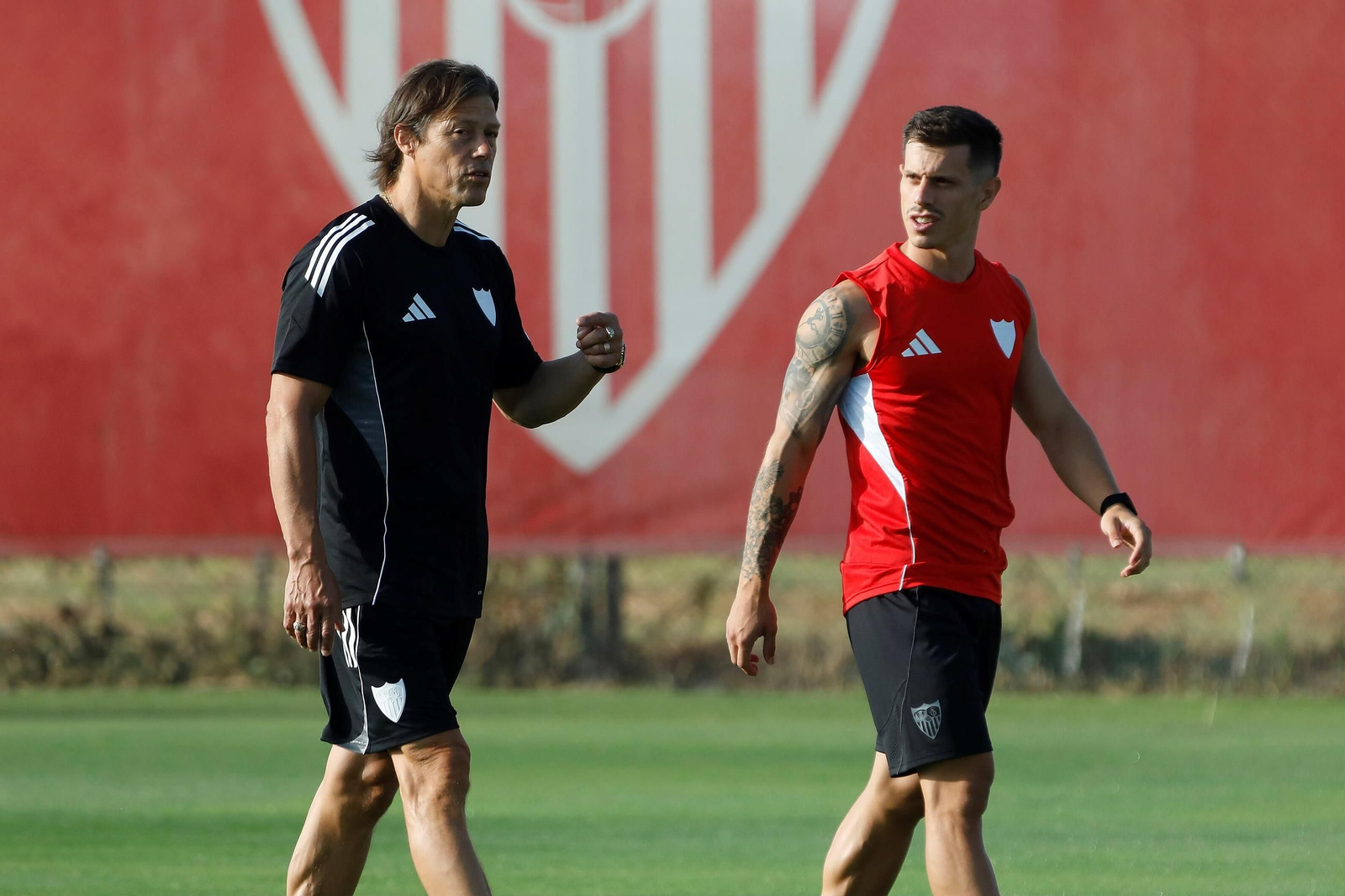Las fotos del primer entrenamiento del Sevilla FC de la temporada 2025/2026