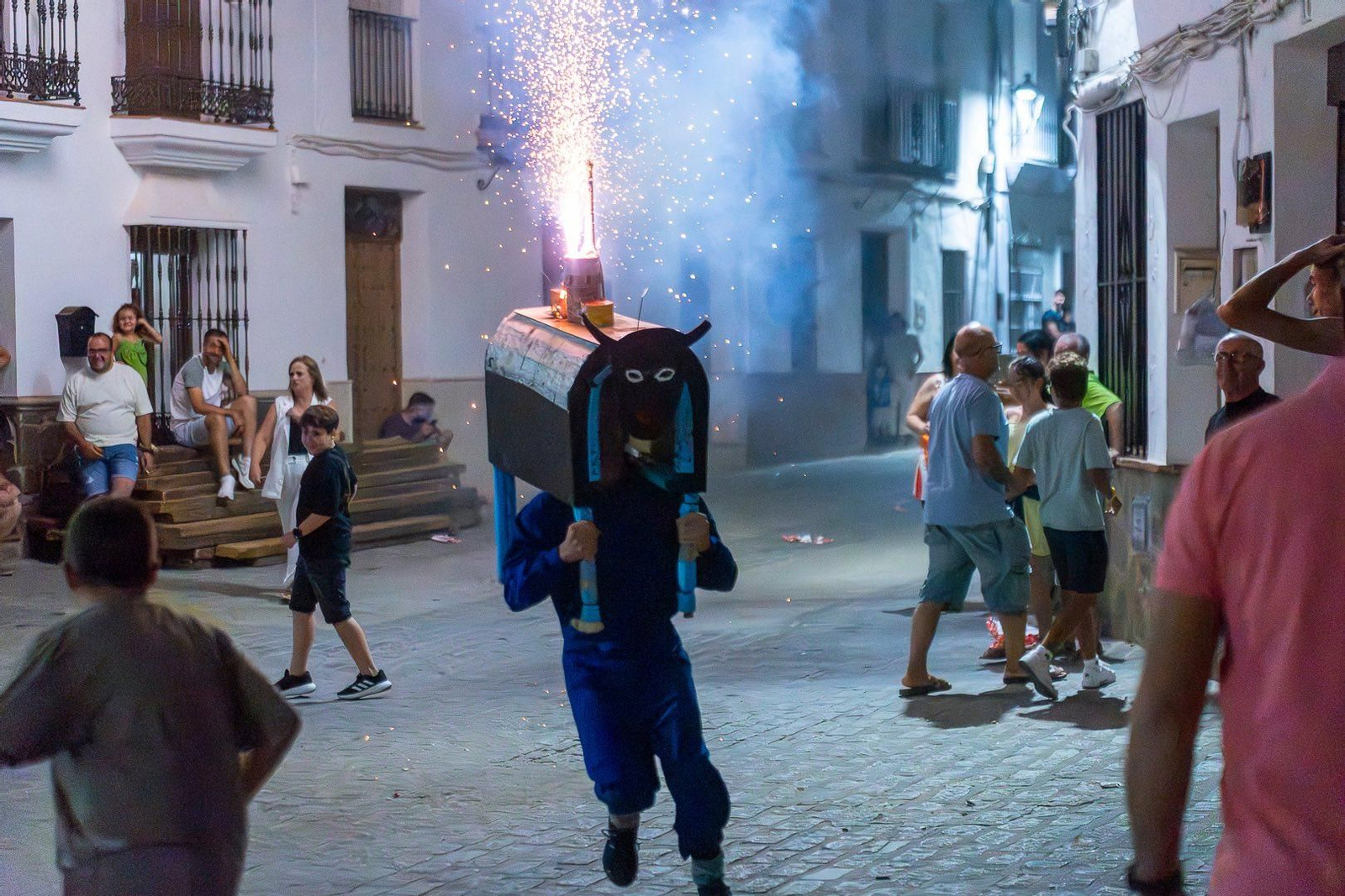 Toro de Fuego en El Gastor, una curiosa tradición de este pueblo gaditano