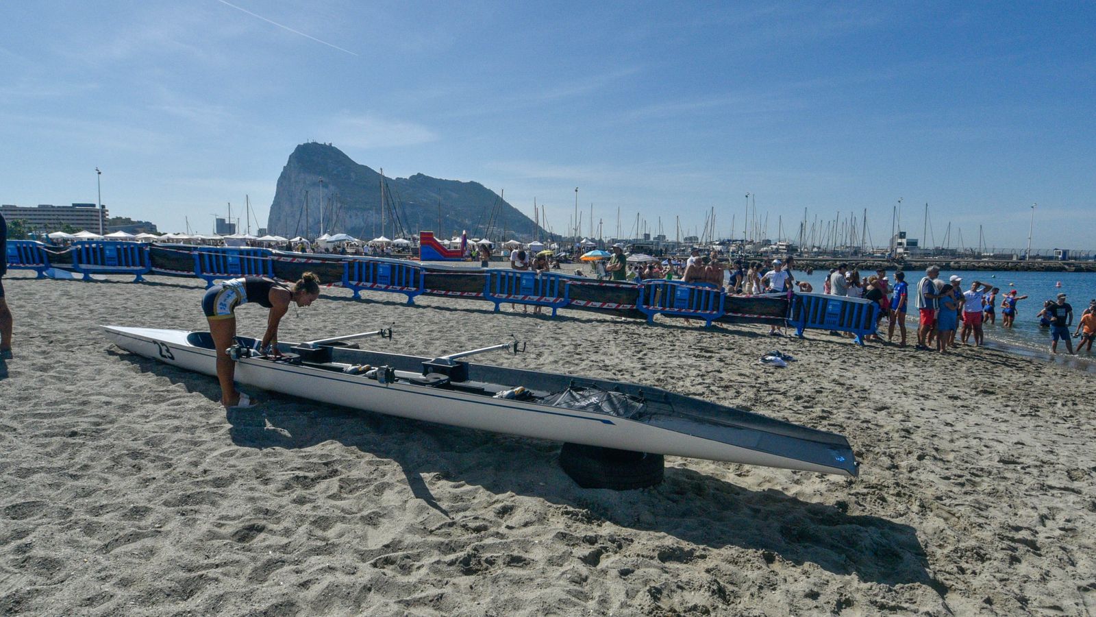 I Campeonato de España de remo ‘Beach Sprint’ en La Línea