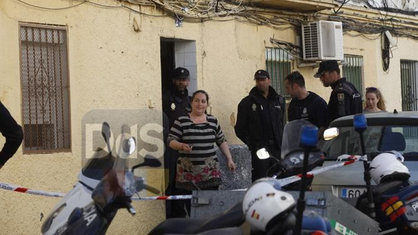 Las imágenes del crimen en Los Pajaritos