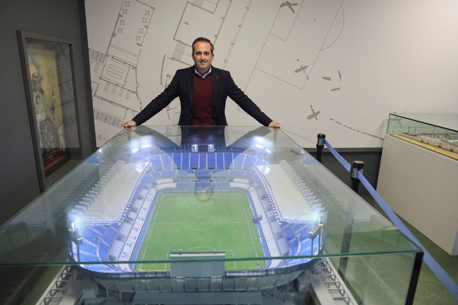 Las fotos de la entrevista con Kike Pérez, director general del Málaga CF