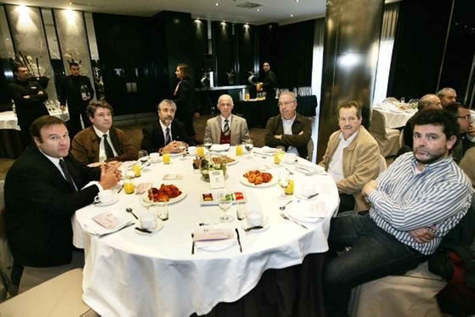 Pedro P. Pérez, Carlos García, Miguel Moreno, Antonio Sola, Diego Llanes, Carlos de Castro y Antonio Rodero.

Foto: José Martínez / O. Barrionuevo