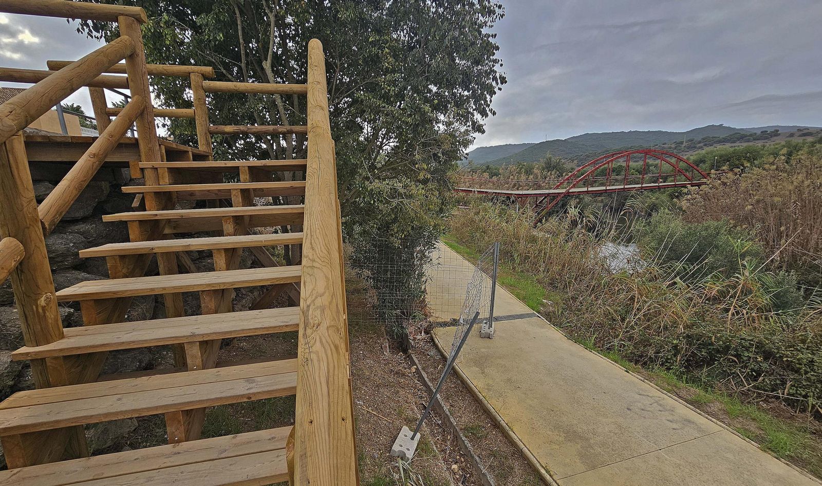 Fotos de los desperfectos en las barriadas de Getares en Algeciras