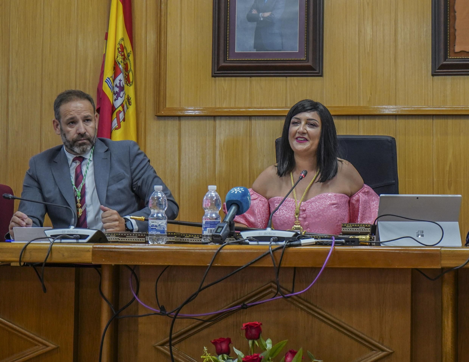 La constitución de los Ayuntamientos de Granada, en imágenes