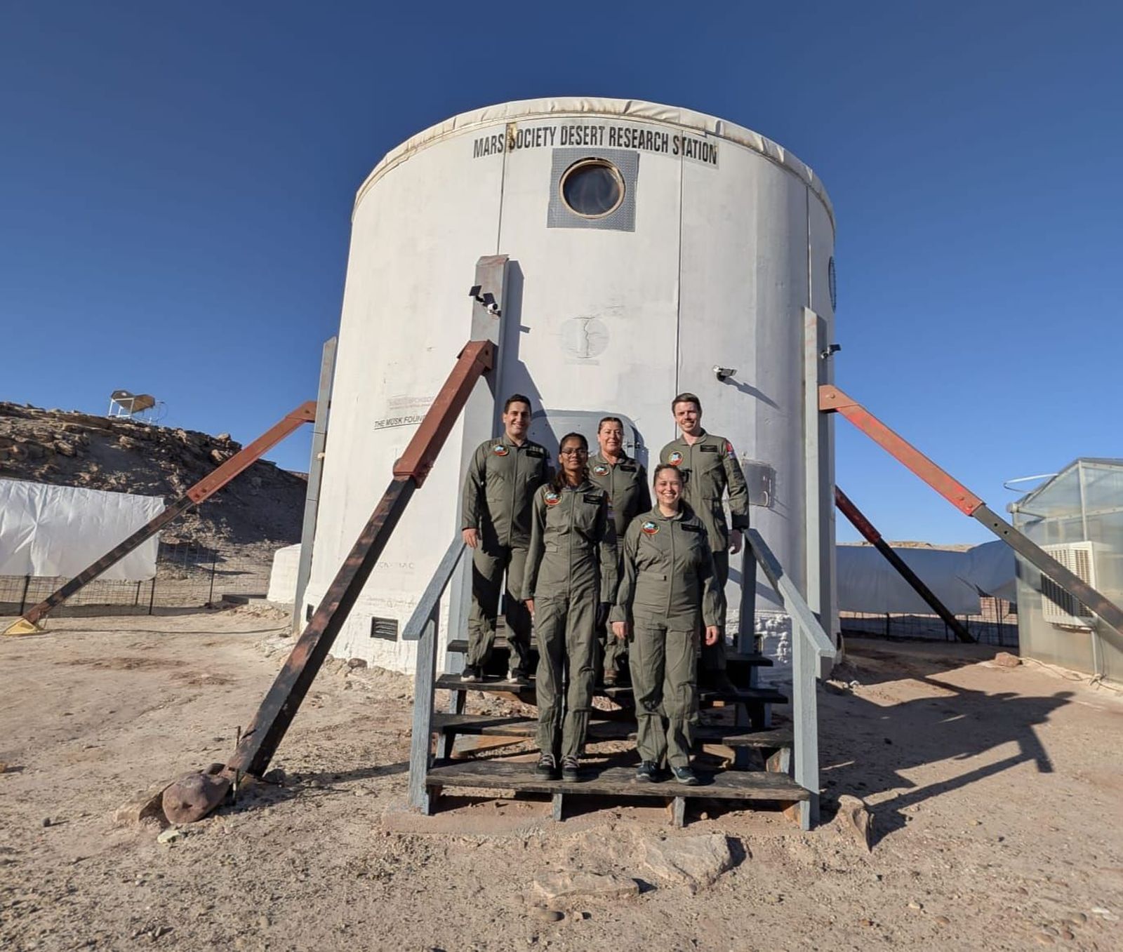 Integrantes de la misión.