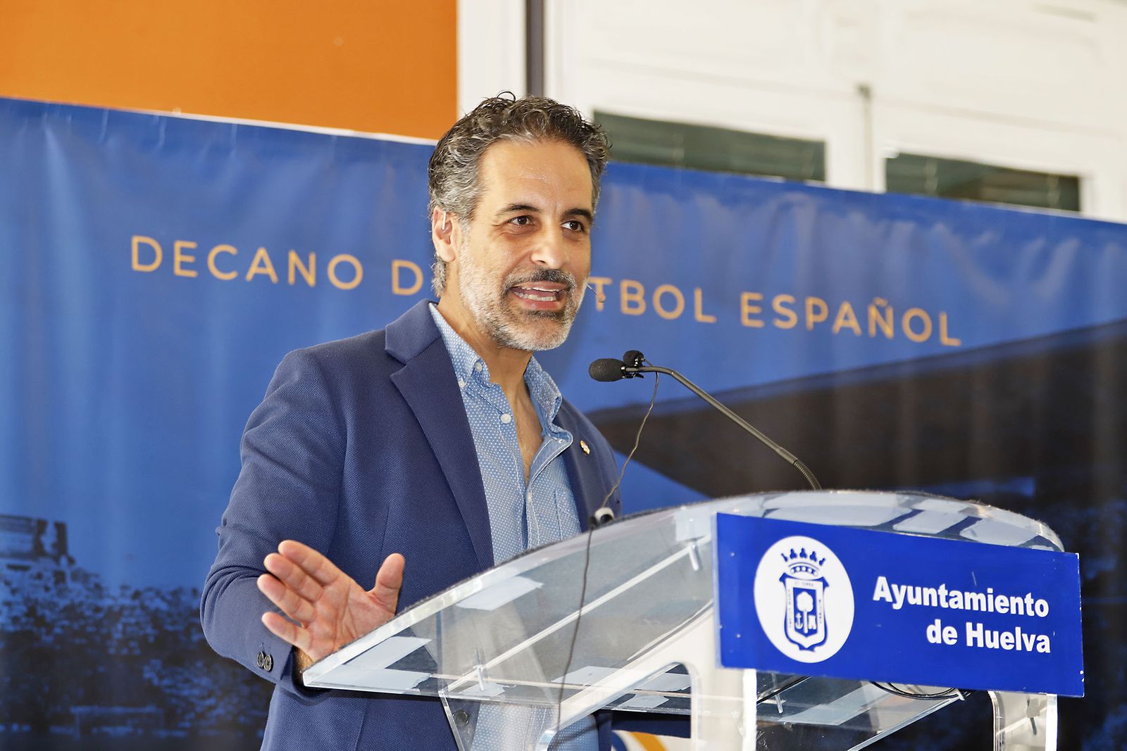 Imágenes de la presentación de la campaña de abonados del Recreativo de Huelva