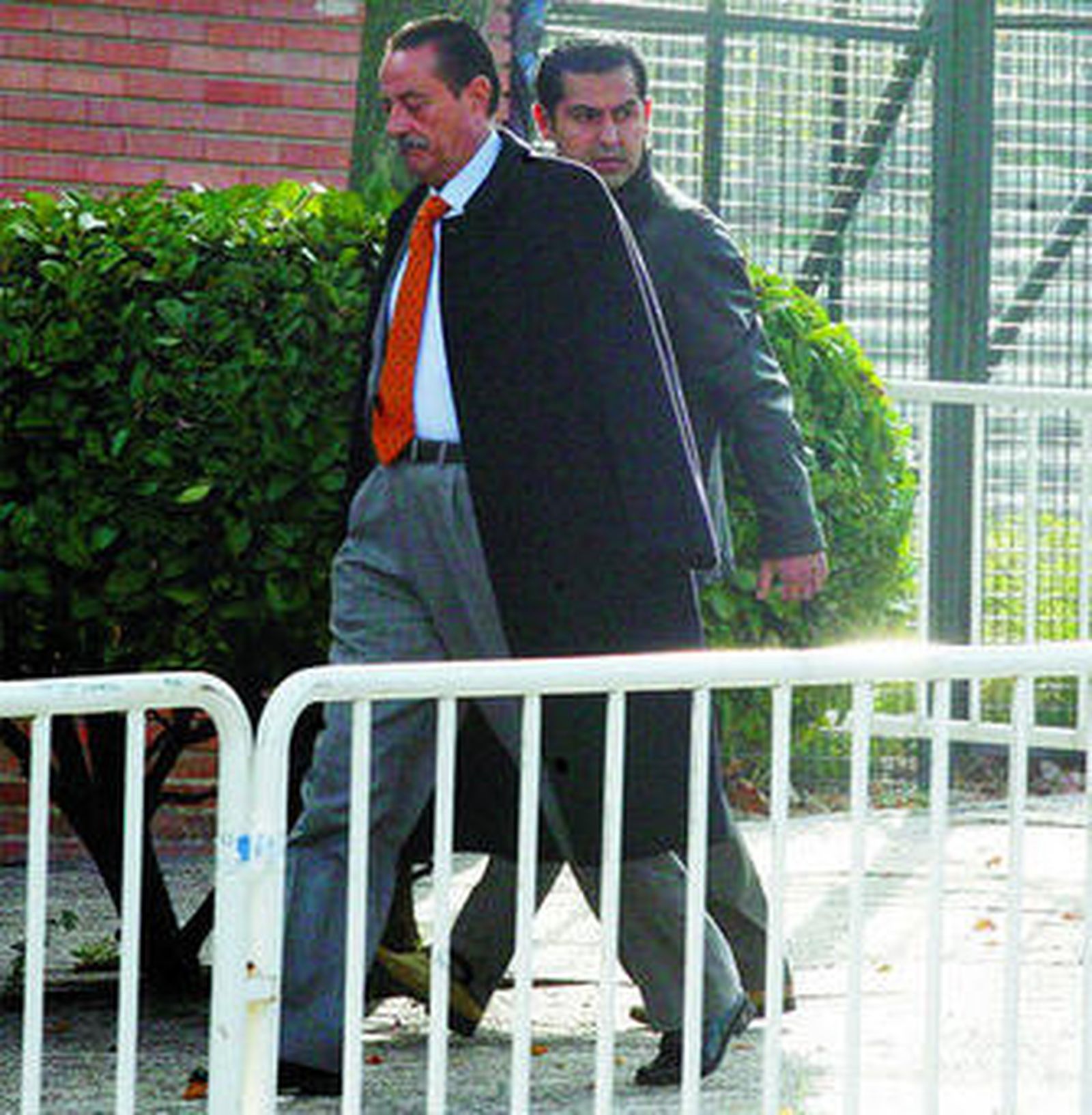 Julián Muñoz en Madrid, hace unos días, cuando testificó en el caso Saqueo.