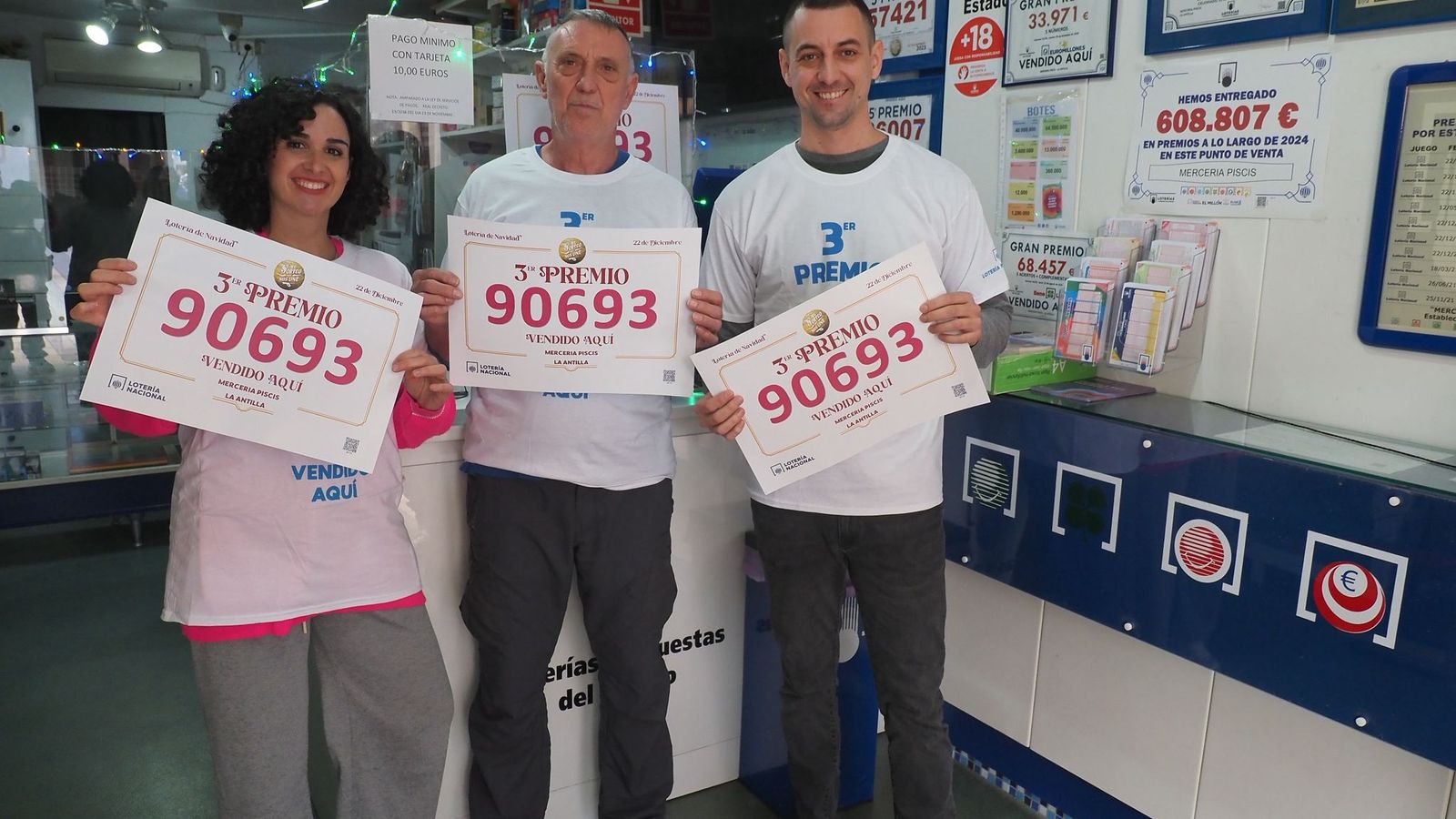 Tercer Premio en La Antilla.