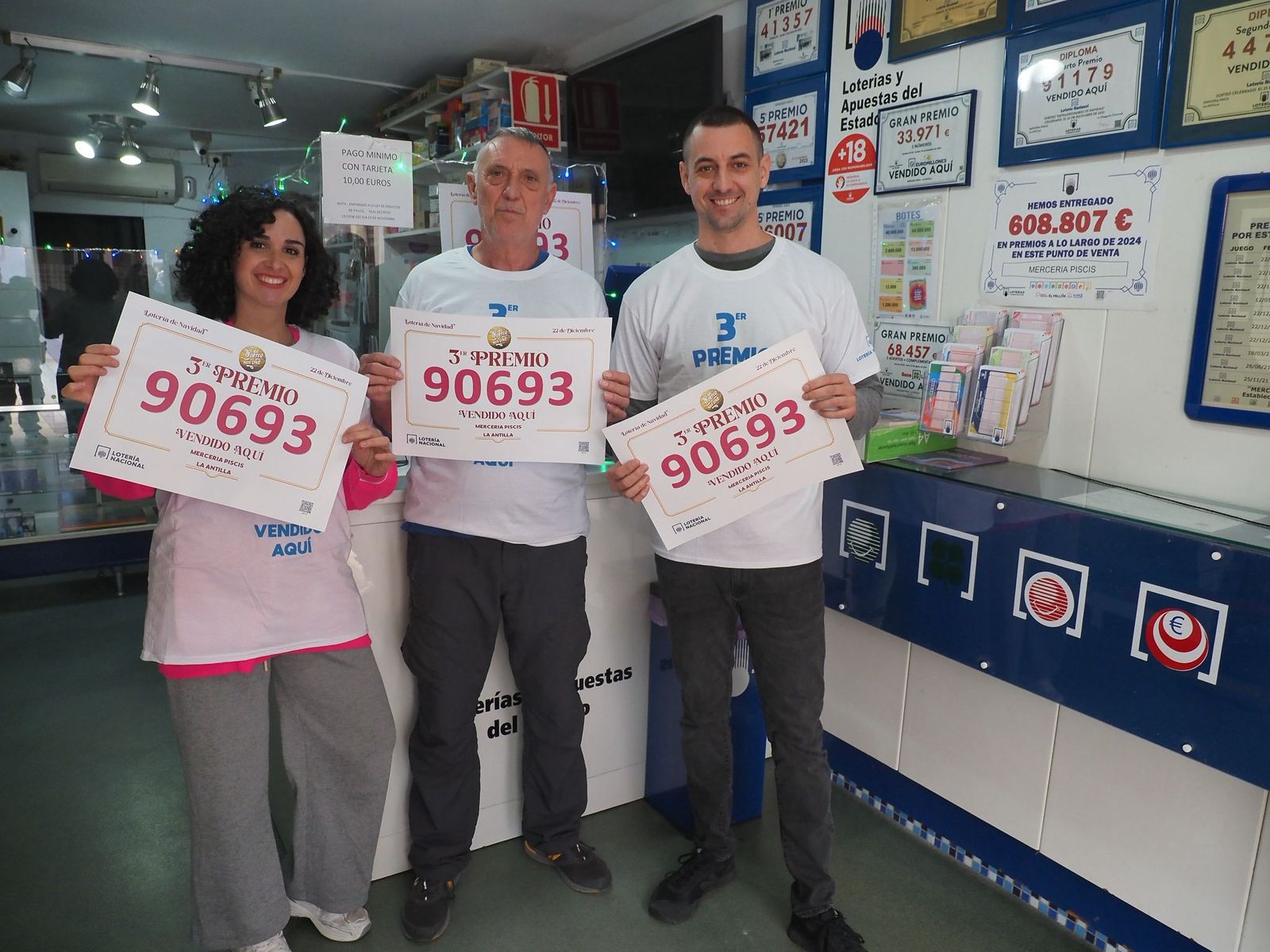 Tercer Premio en La Antilla.