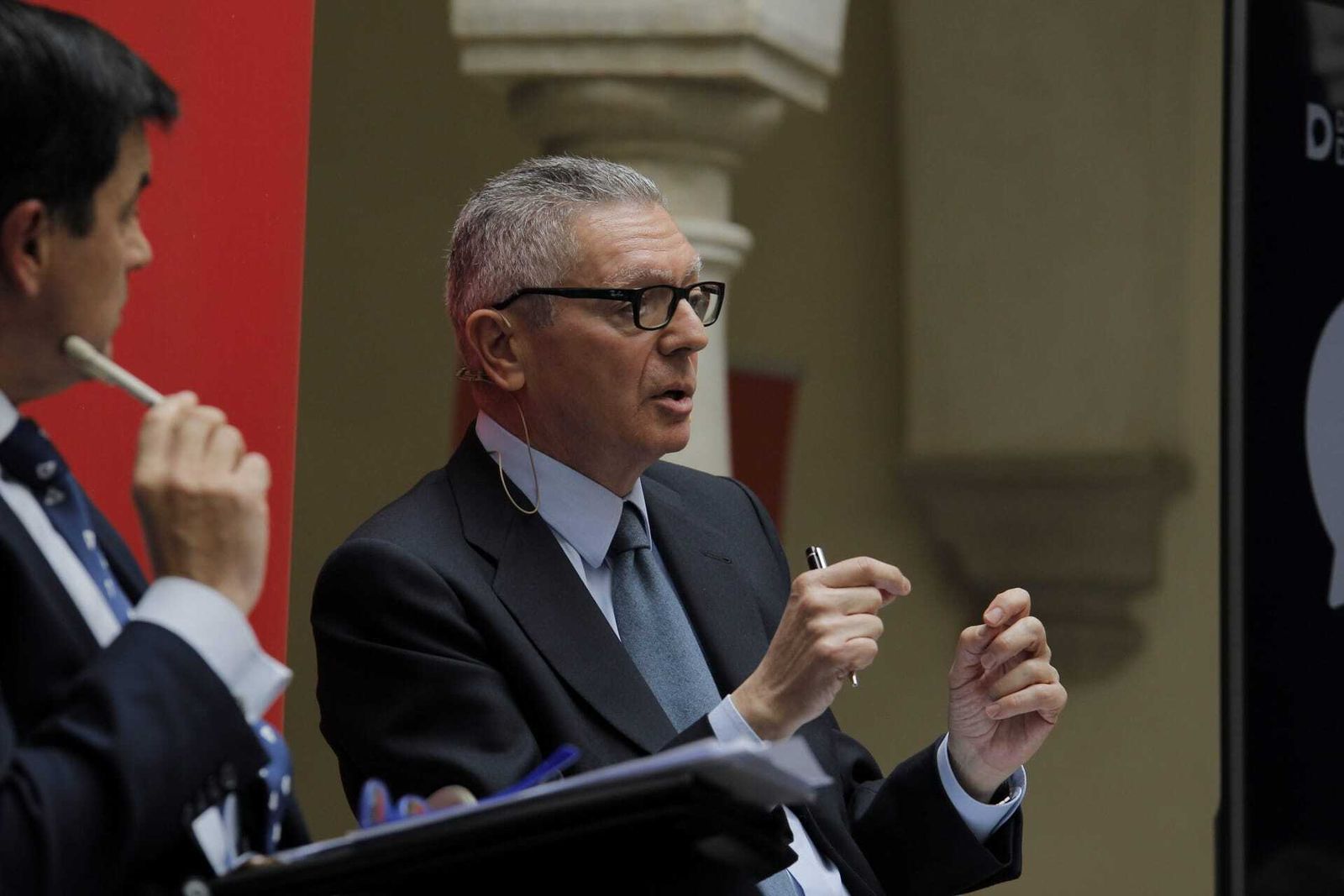 Alberto Ruiz-Gallardón, en un instante de su intervención.