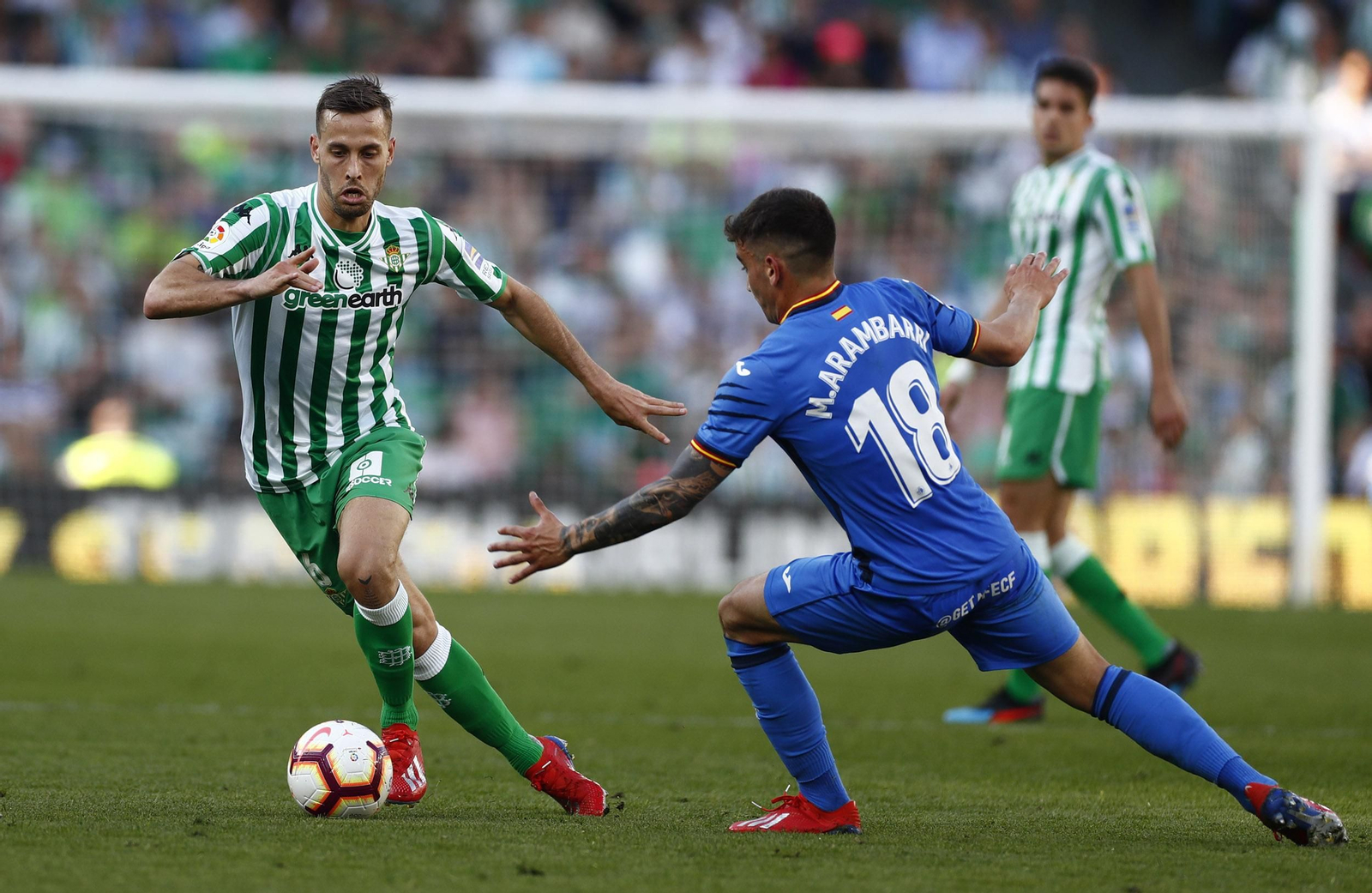 Las imágenes del Betis-Getafe
