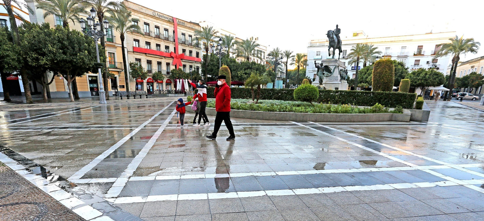 Ola de frío:Imágenes de la helada en Jerez