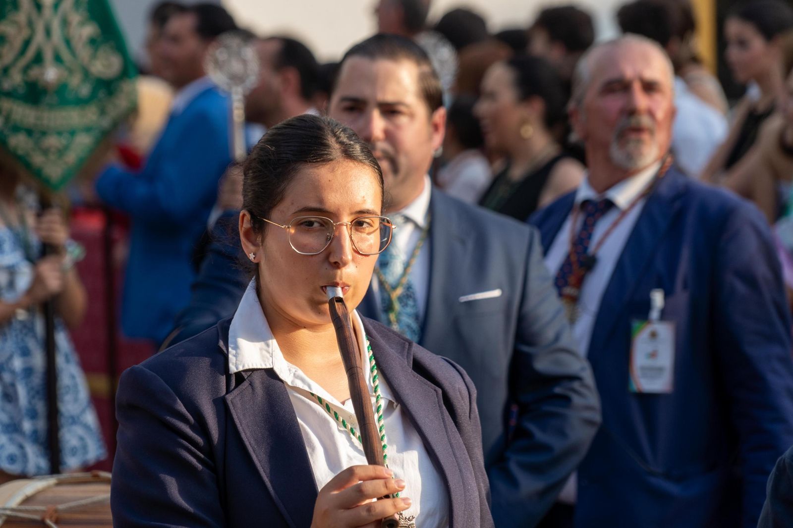 Imágenes del Rosario Jubilar rociero celebrado por las 25 hermandades filiales de la Matriz de Almonte en La Merced