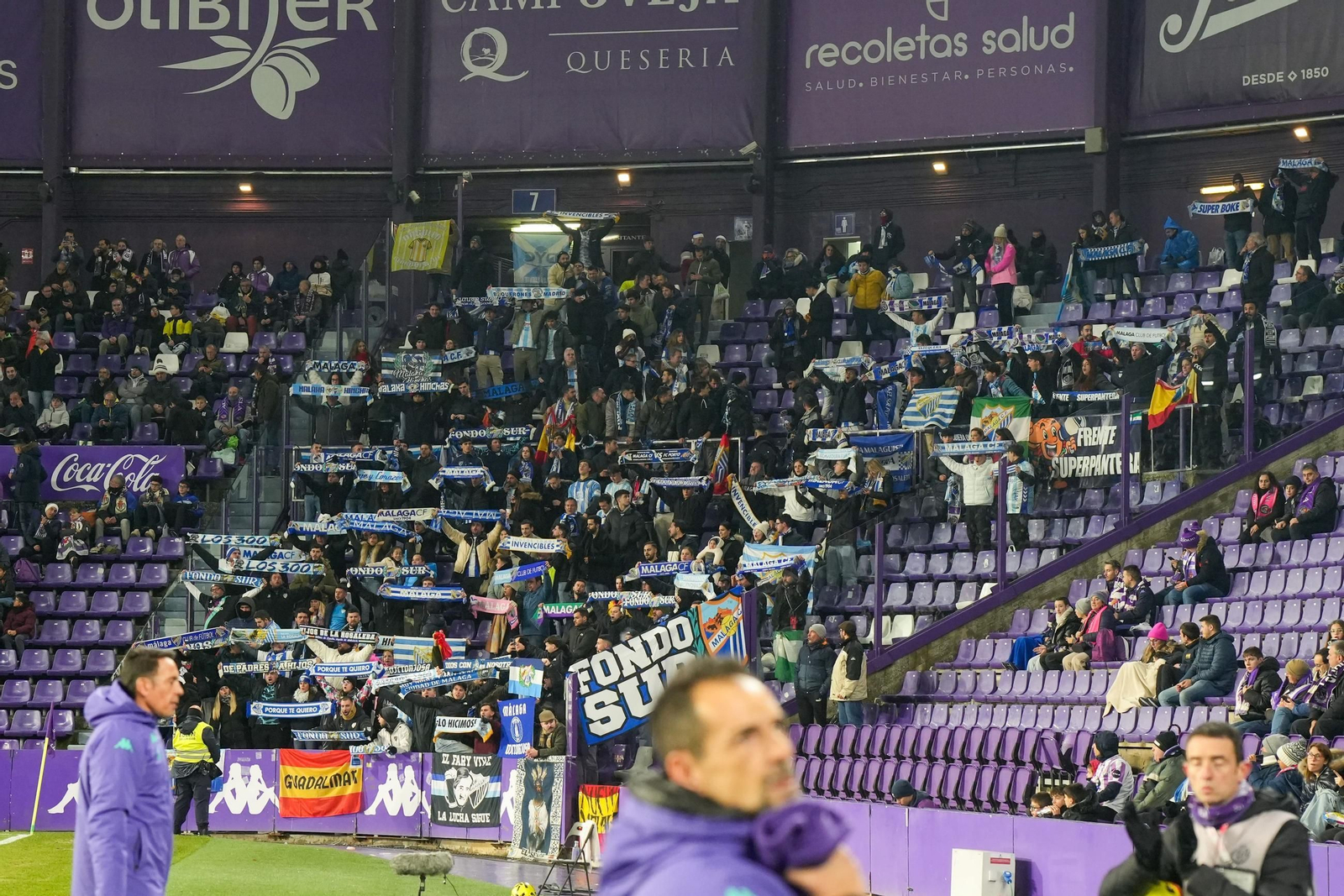 El Real Valladolid-Málaga CF, en fotos