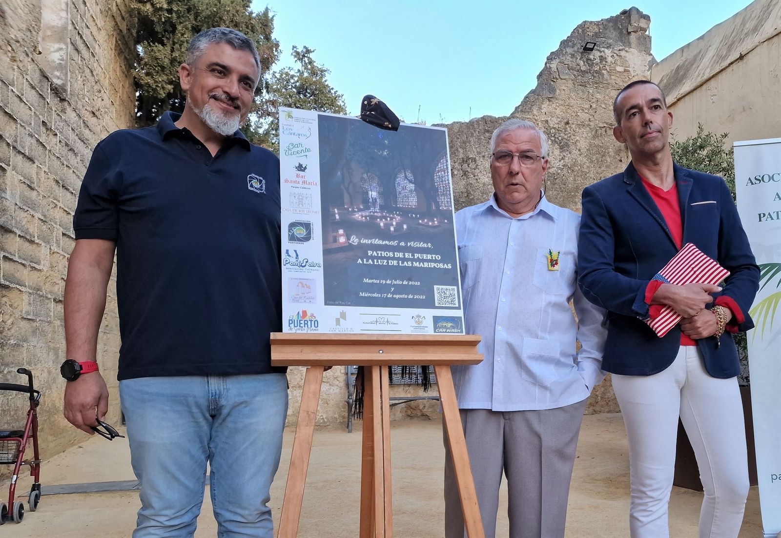 Una imagen de la presentación del cartel en el Castillo de San Marcos.
