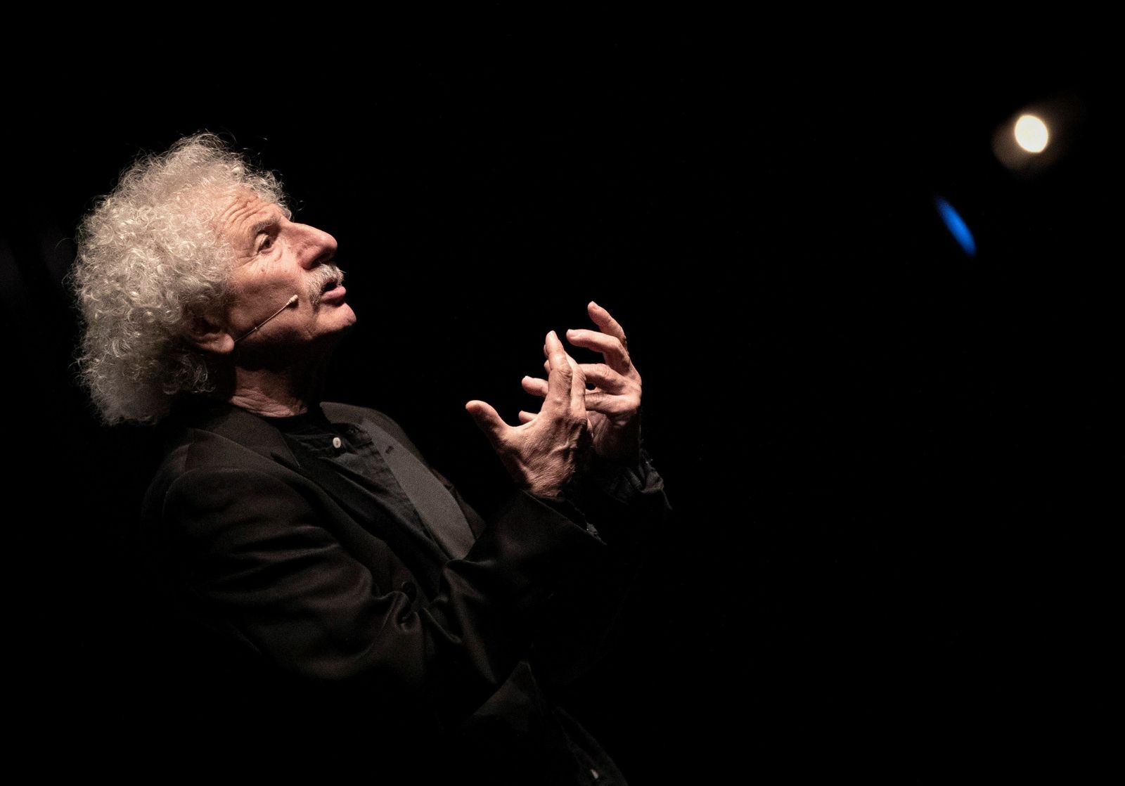 Rafael Álvarez ‘El Brujo’ durante una de sus representaciones teatrales.