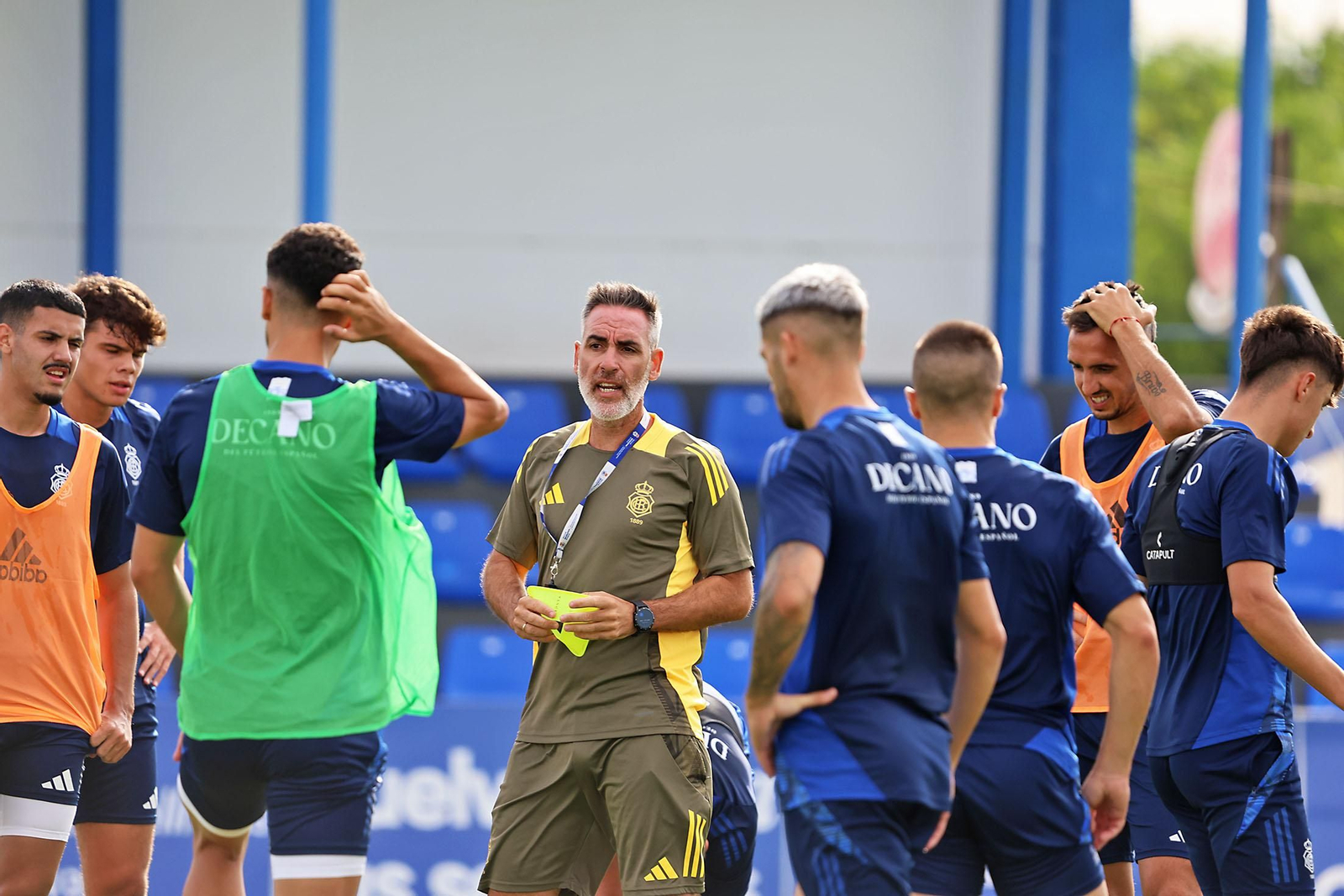 Entrenamiento del Recreativo de Huelva