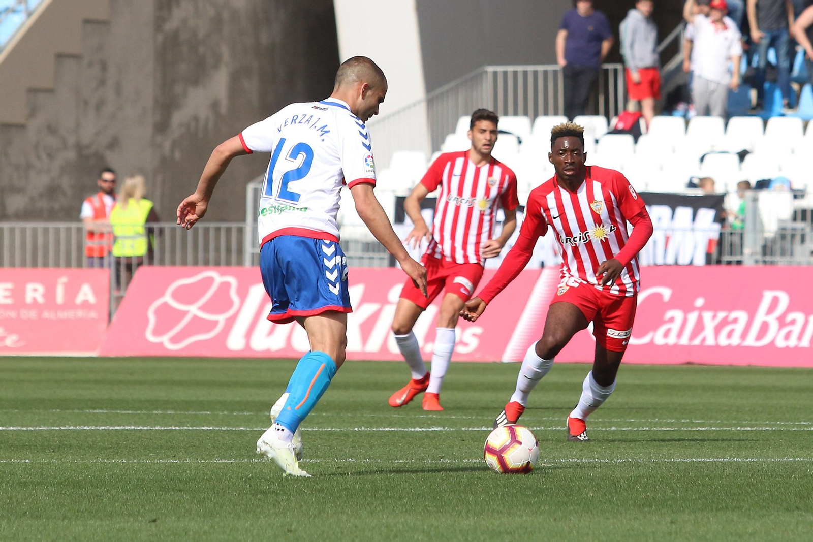 Las imágenes del Almería-Rayo Majadahonda