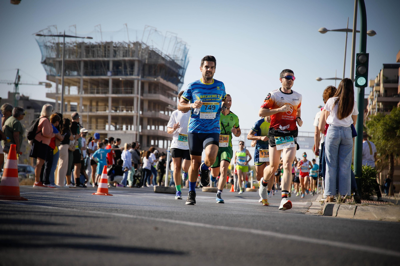 Imágenes de la Media Maratón Ciudad de Almería