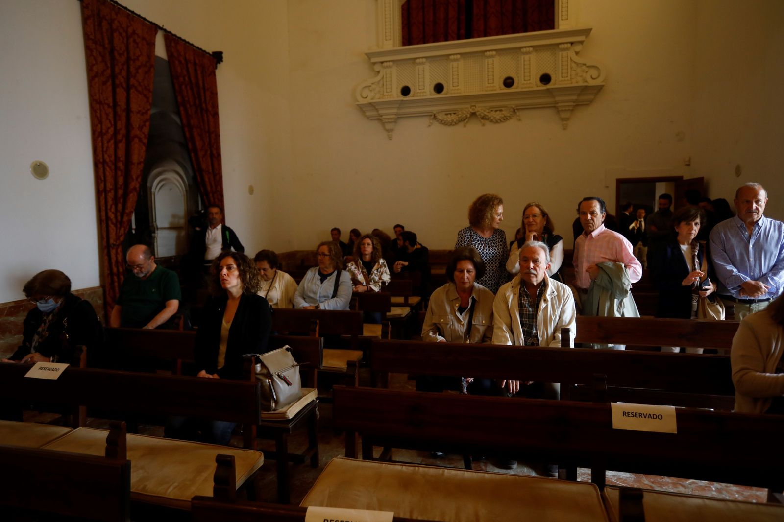 La capilla ardiente de Antonio Gala en su fundación en Córdoba, en imágenes