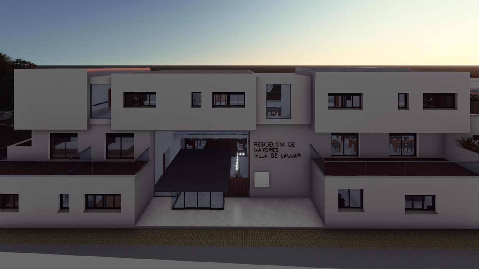 Así es la futura residencia de mayores de Laujar.