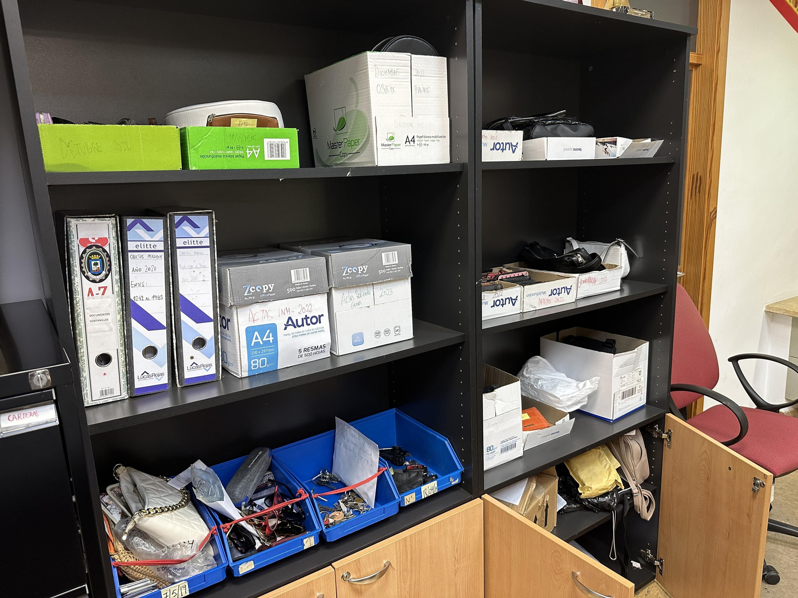 Oficina de Objetos Perdidos del Ayuntamiento de Huelva