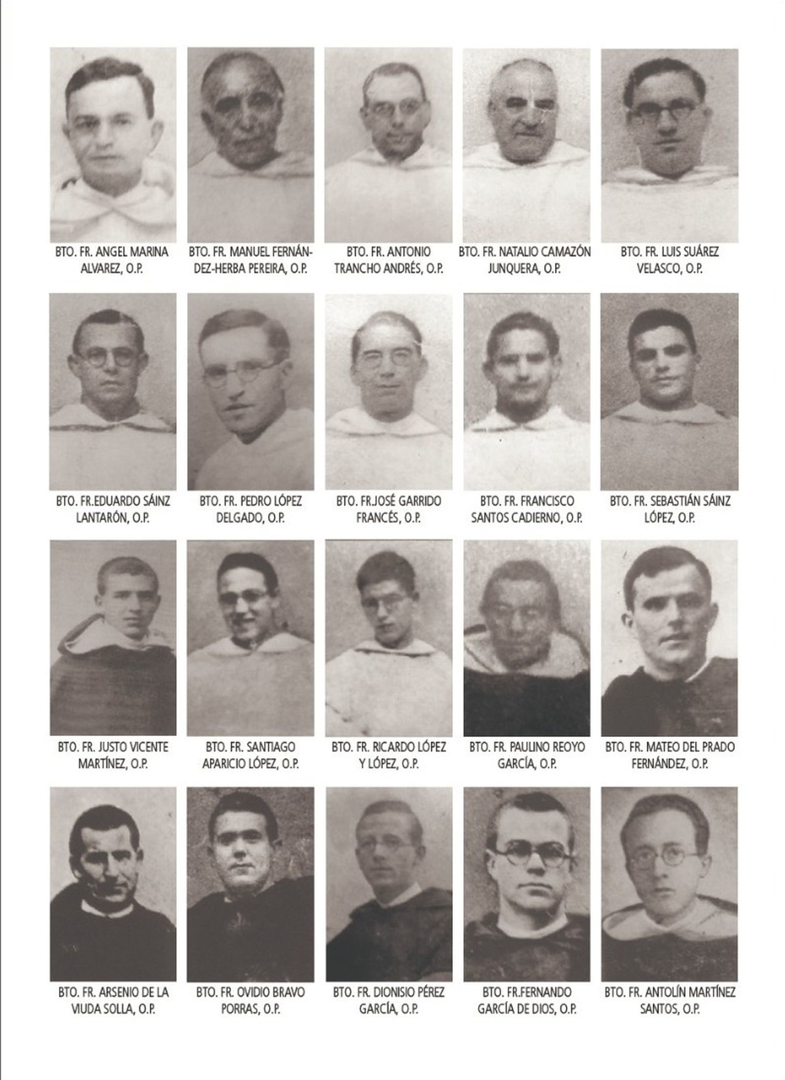 Los 27 mártires dominicos