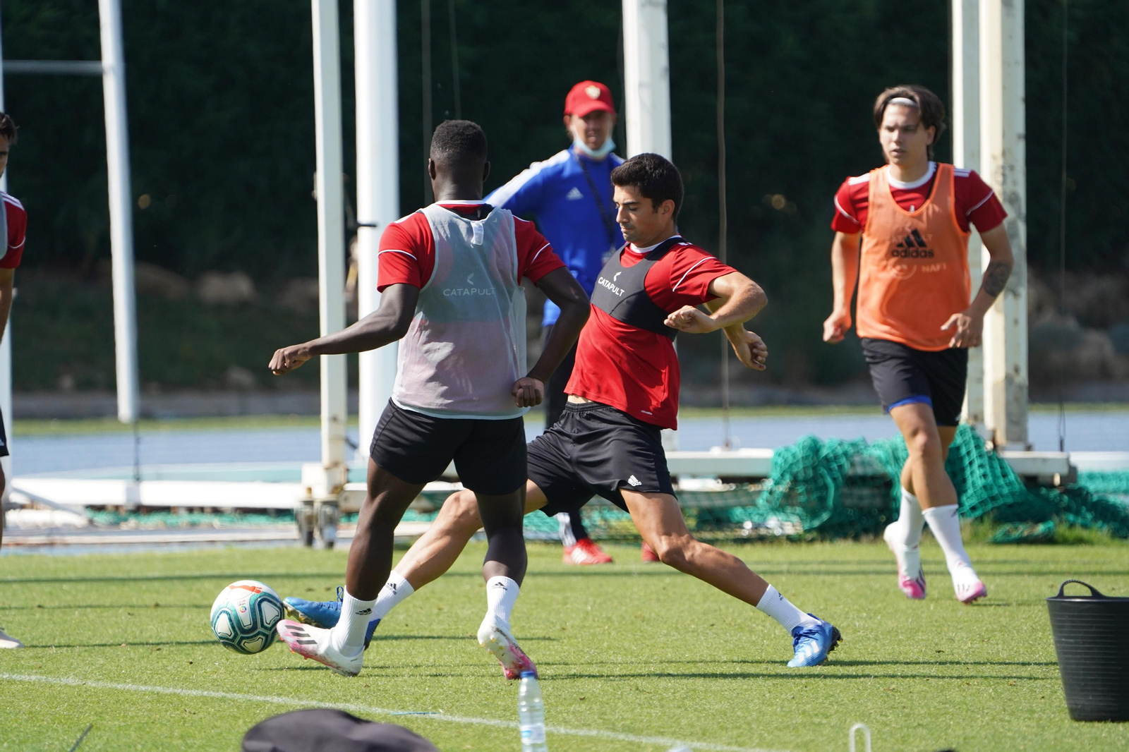 Fotogalería del entrenamiento de la UDA (jueves 18)