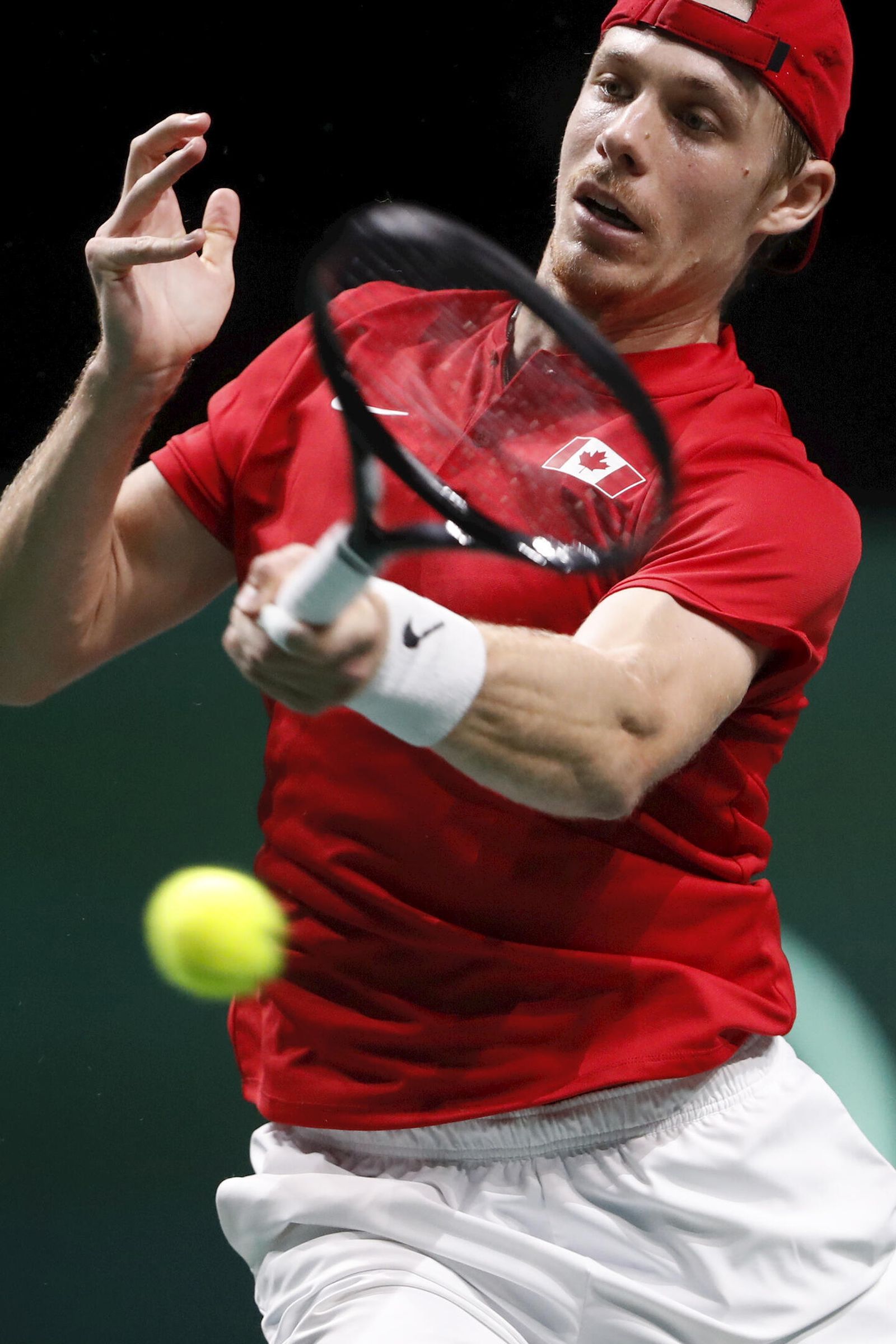 Denis Shapovalov - Lorenzo Sonego, en la Copa Davis de Málaga