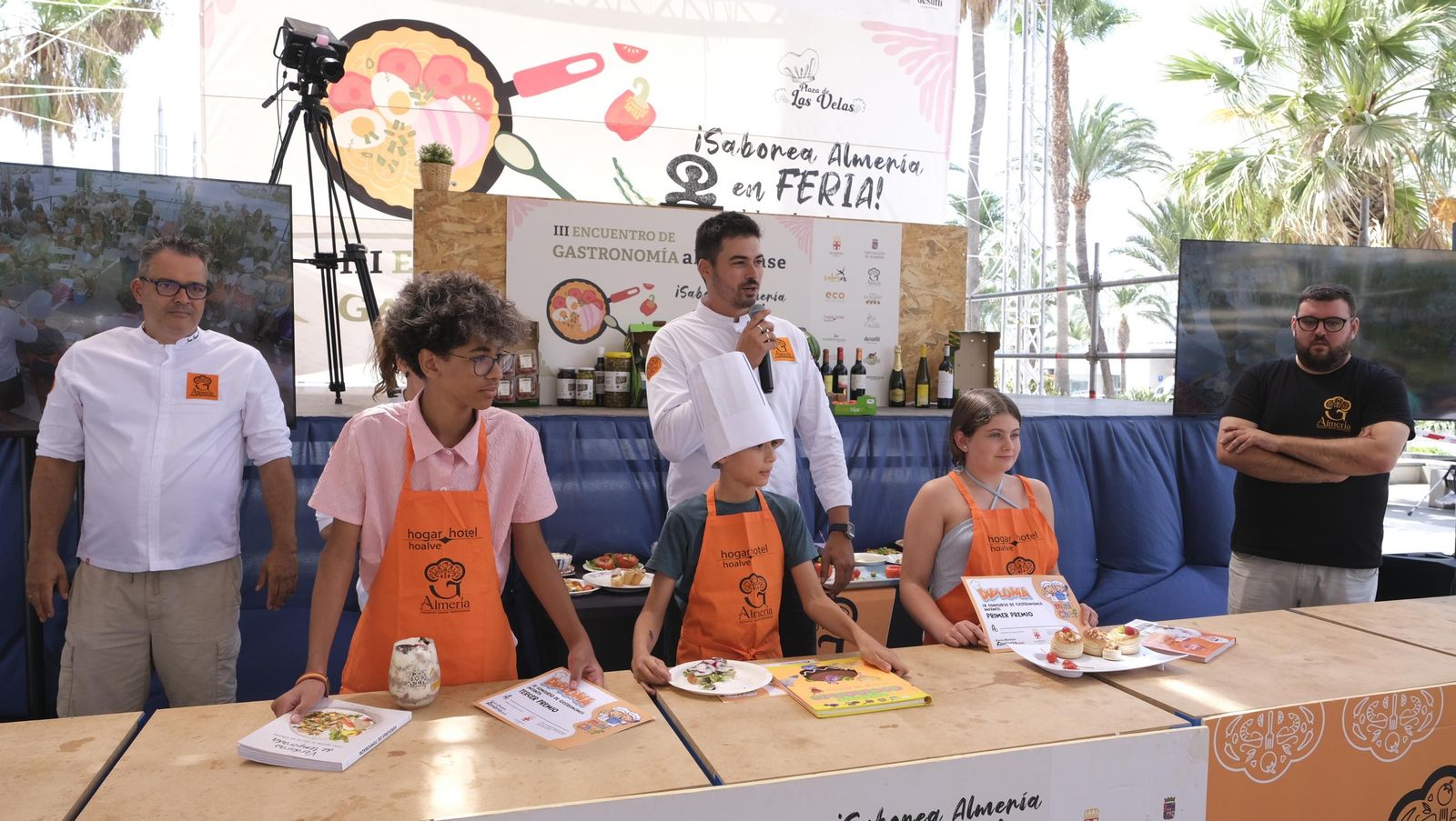 El concurso de gastronomía infantil de la Feria de Almería 2025, en imágenes