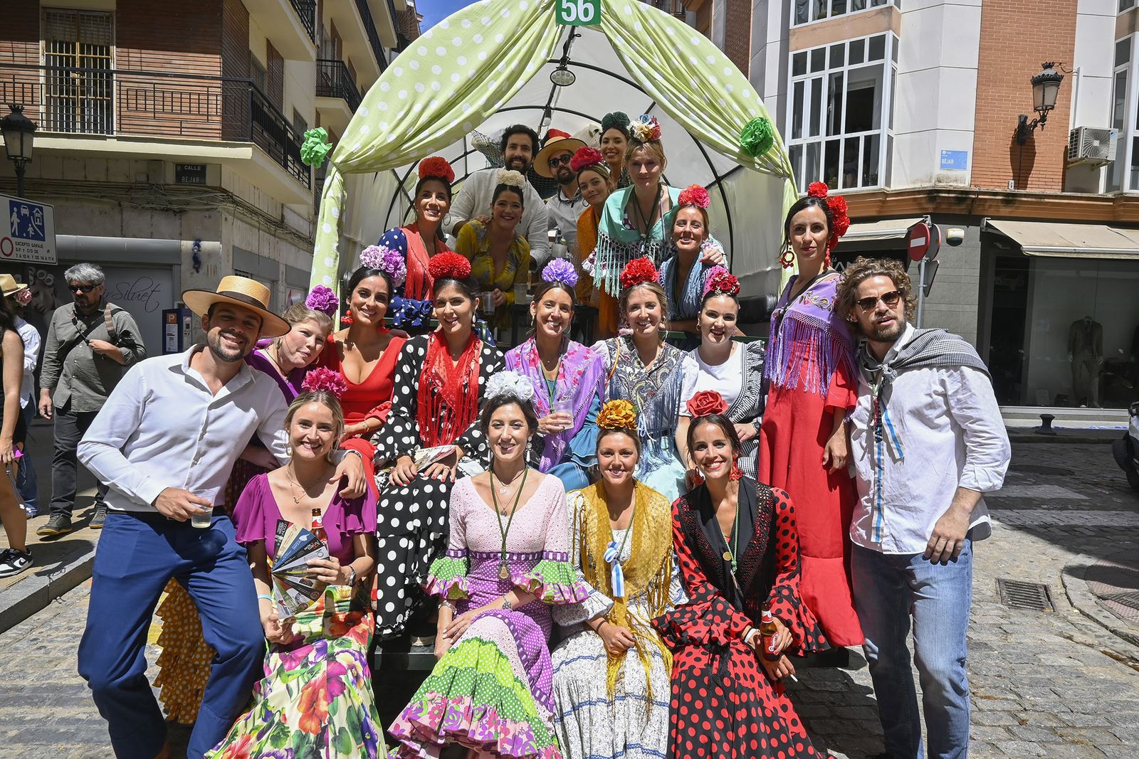 Todos los rocieros de la comitiva de la Hermandad de Huelva, en imágenes