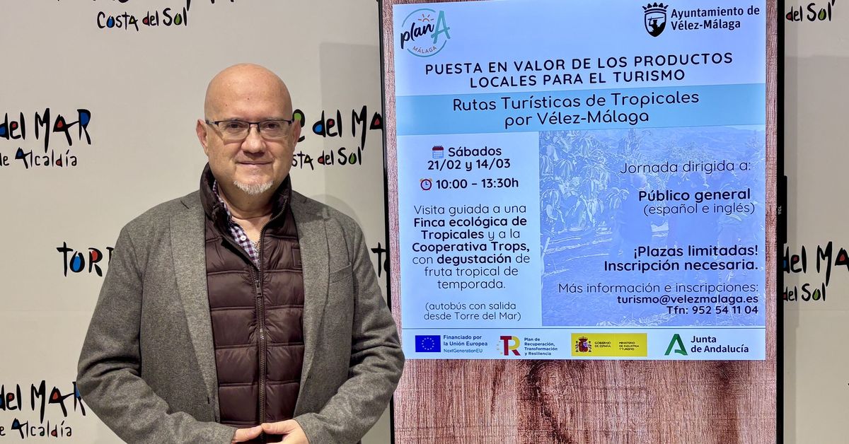 Vélez-Málaga presenta una iniciativa para impulsar el turismo local a través del subtropical