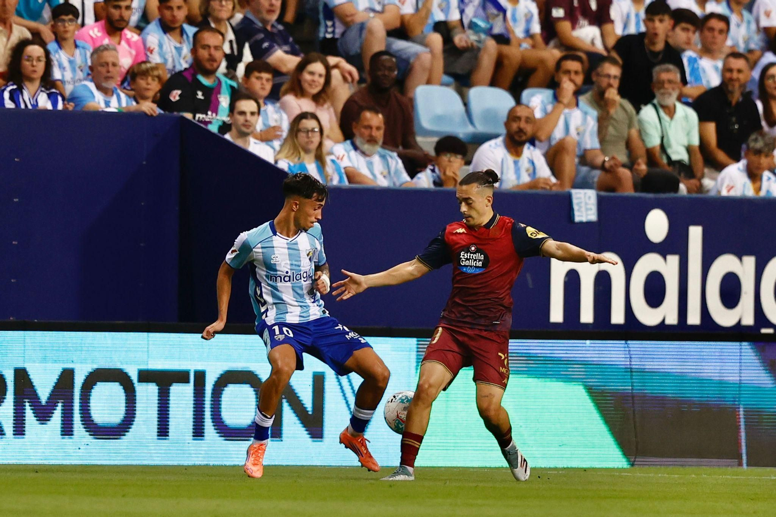 Las fotos del Málaga CF-Deportivo