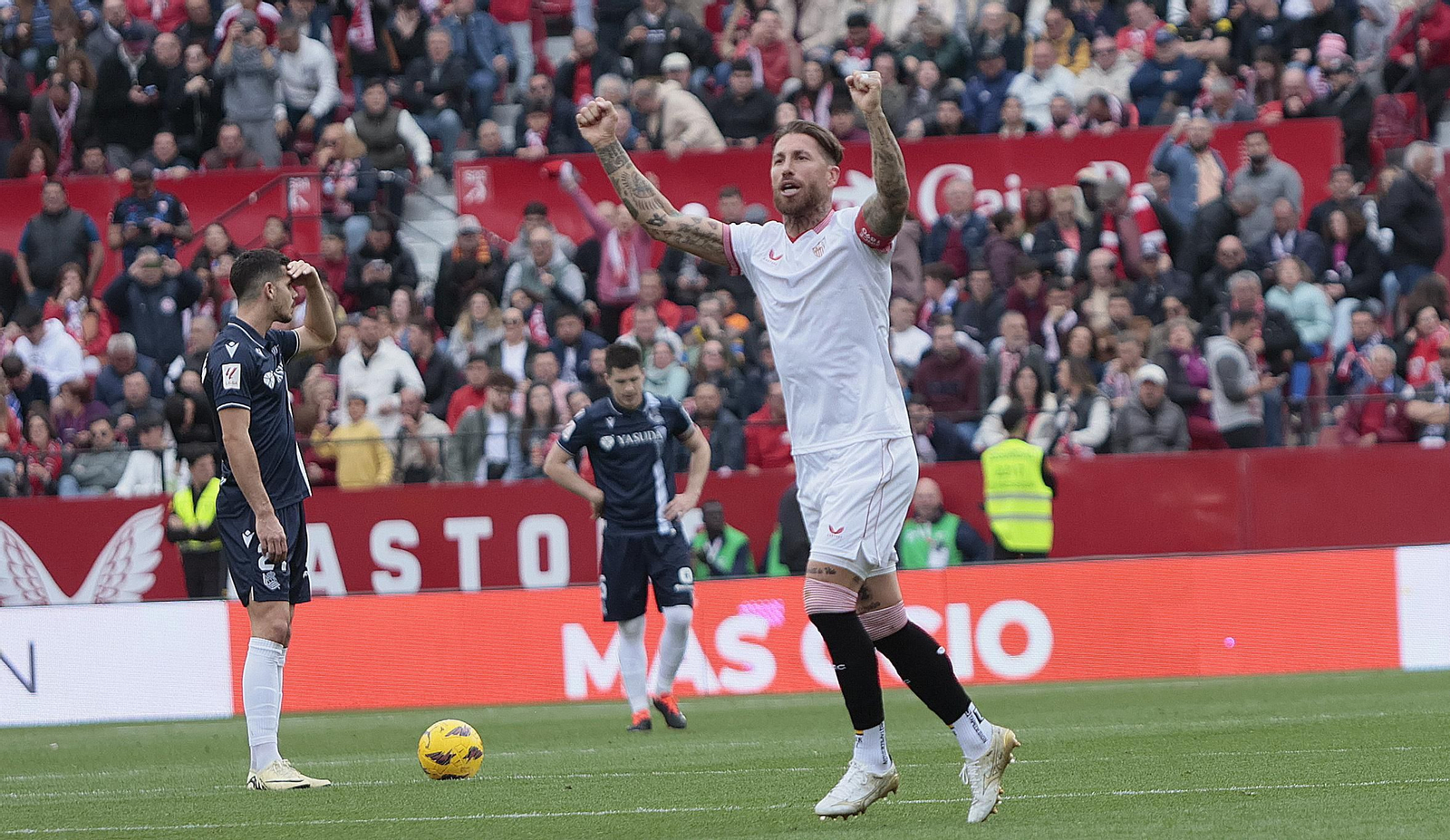 Las imágenes del Sevilla - Real Sociedad