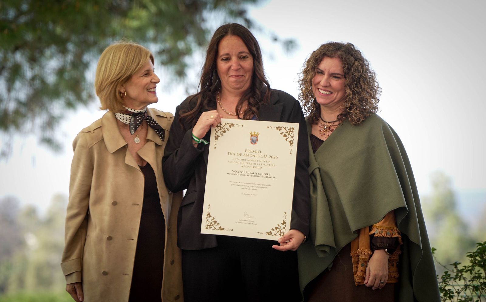 Imágenes de la entrega de Premios de Andalucía a los Núcleos Rurales de Jerez