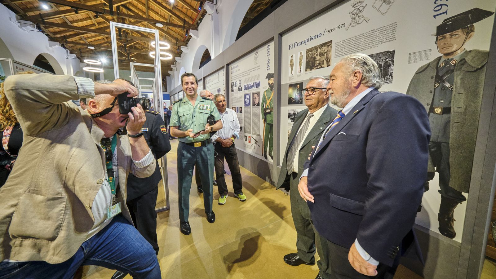 Las imágenes de la la exposición 'La Guardia Civil al servicio del ciudadano'