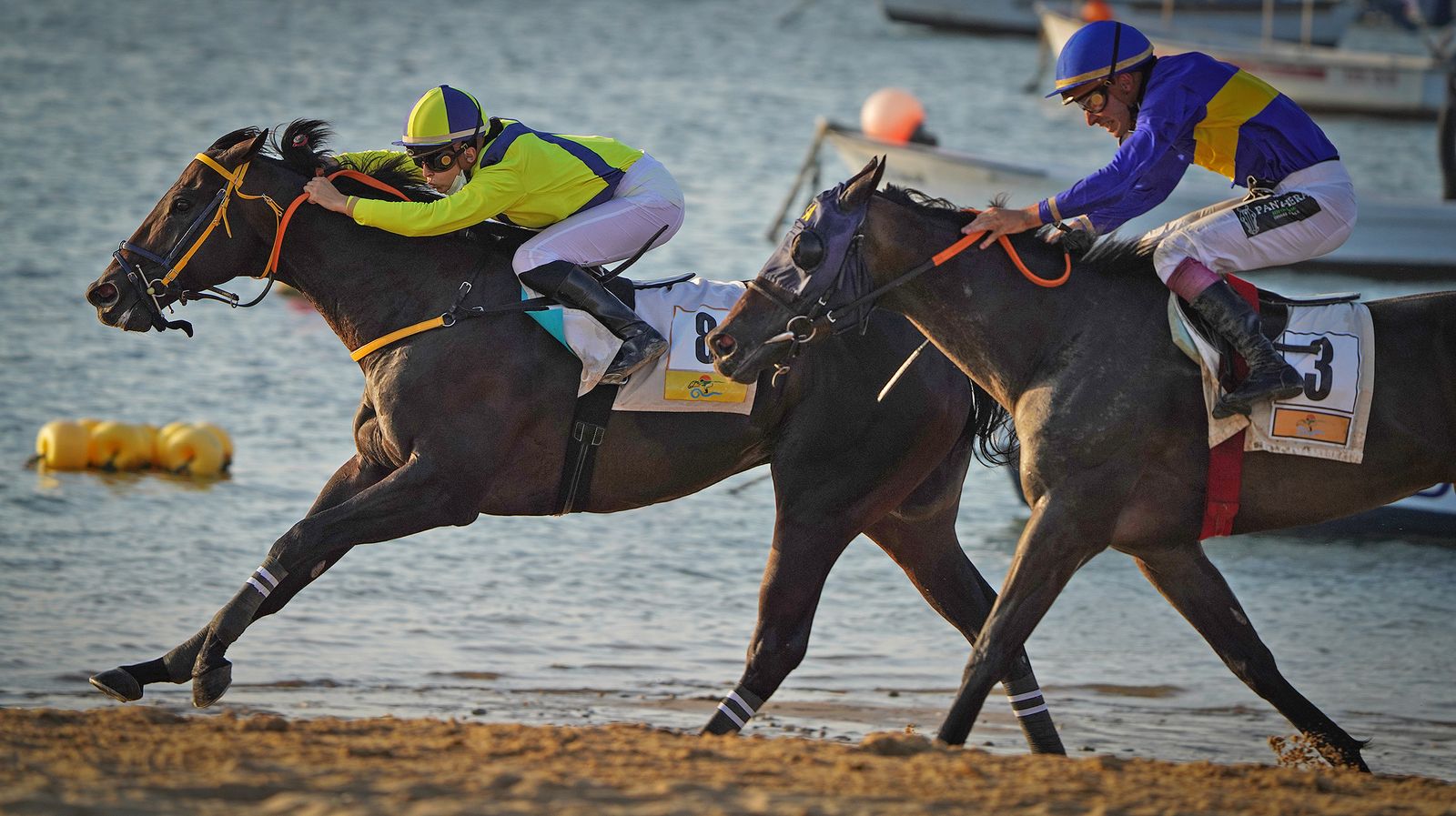 Gran ambiente en las carreras de caballos de Sanlúcar