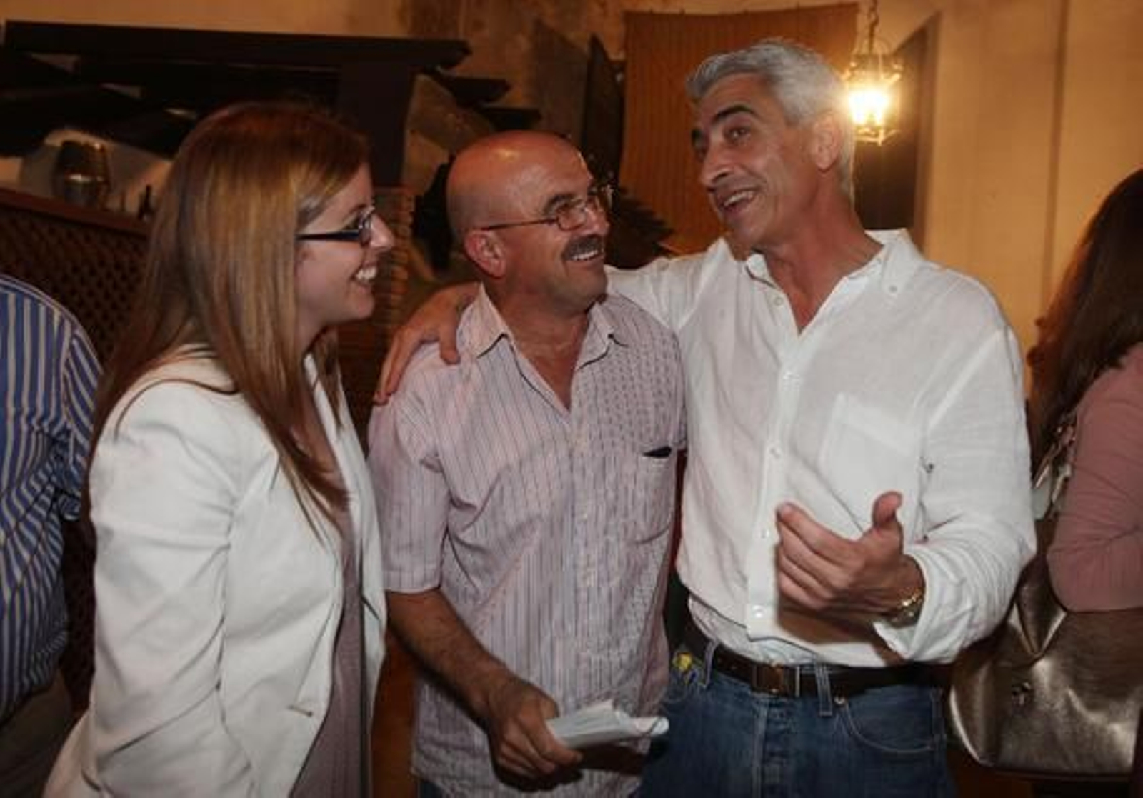 Joaquín del Valle, Aroa Lobo y Rafael Tejada.

Foto: Vanesa Lobo