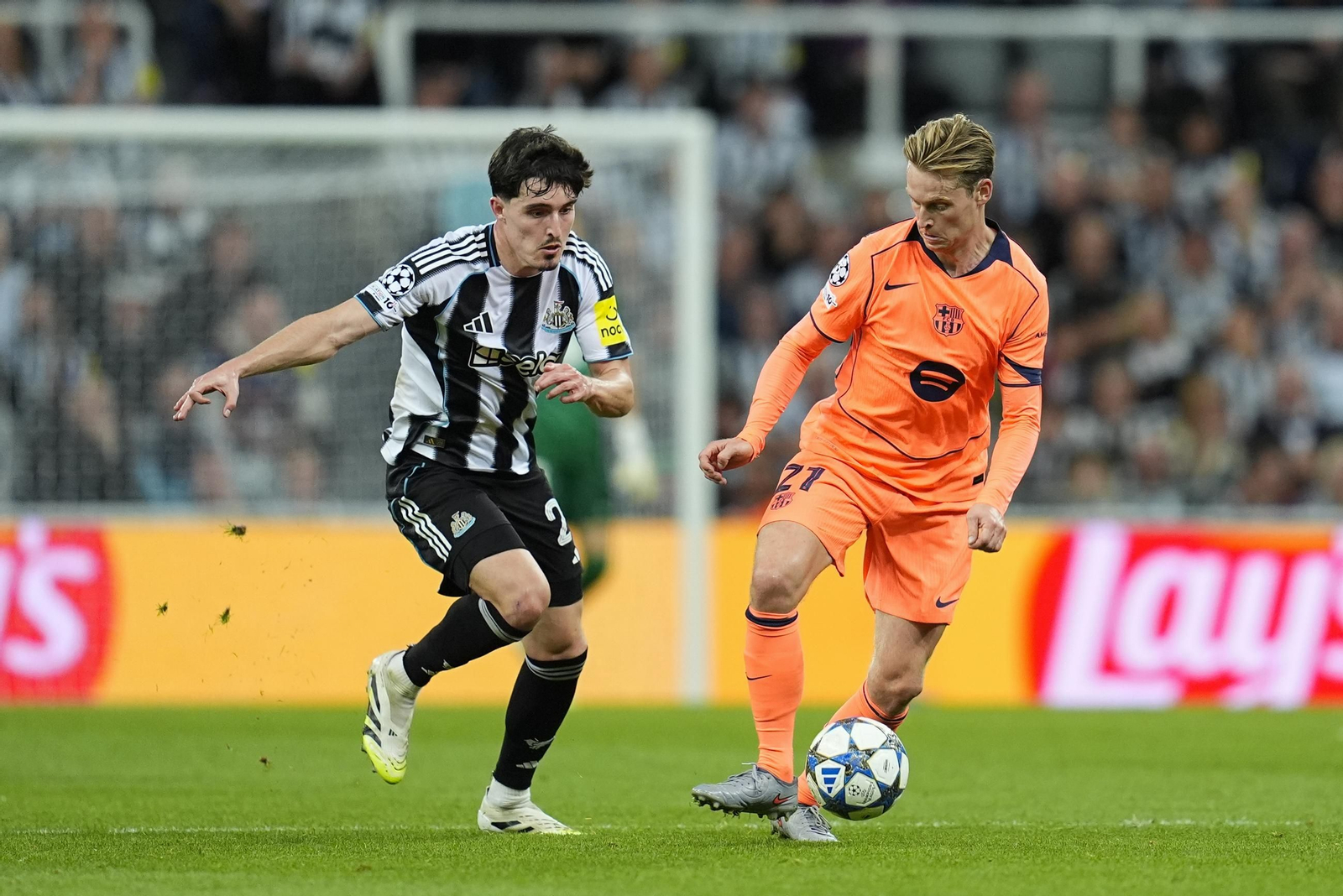 Las fotos del Newcastle-Barcelona