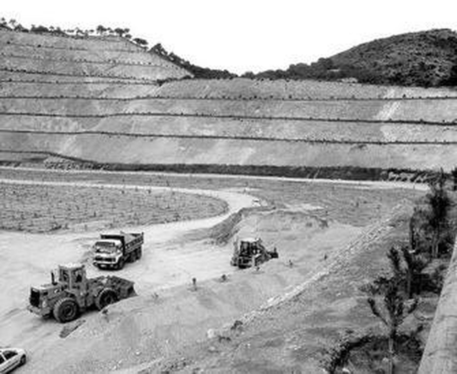La industria de áridos en Almería ha descendido sus ventas como consecuencia de la crisis.