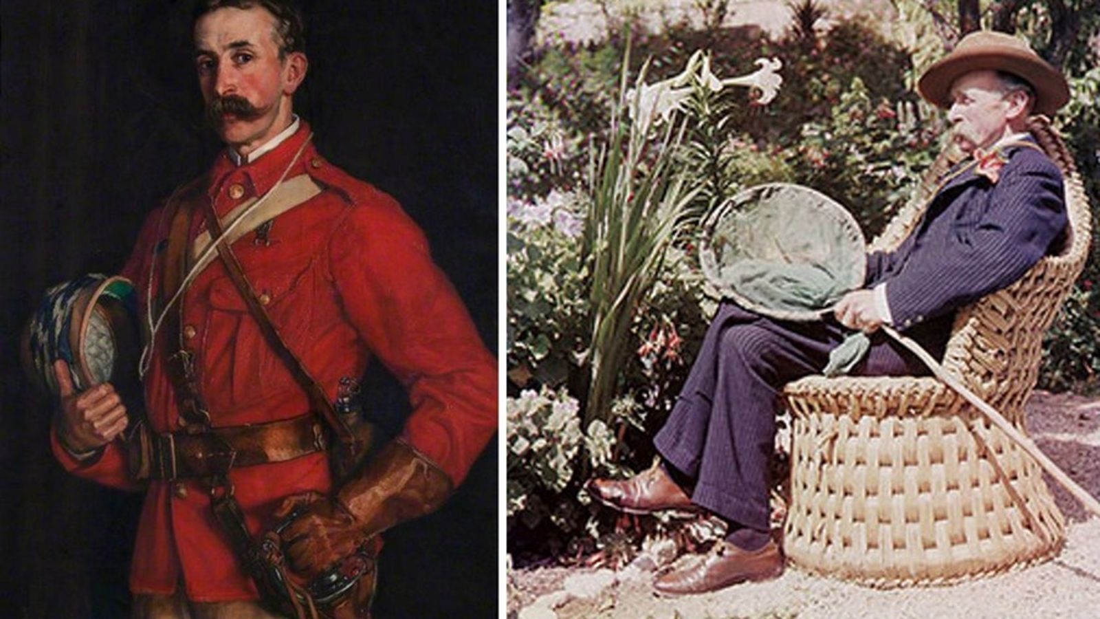 Dos imágenes de William Willougby Cole Verner, ornitólogo, arqueólogo y …espía.