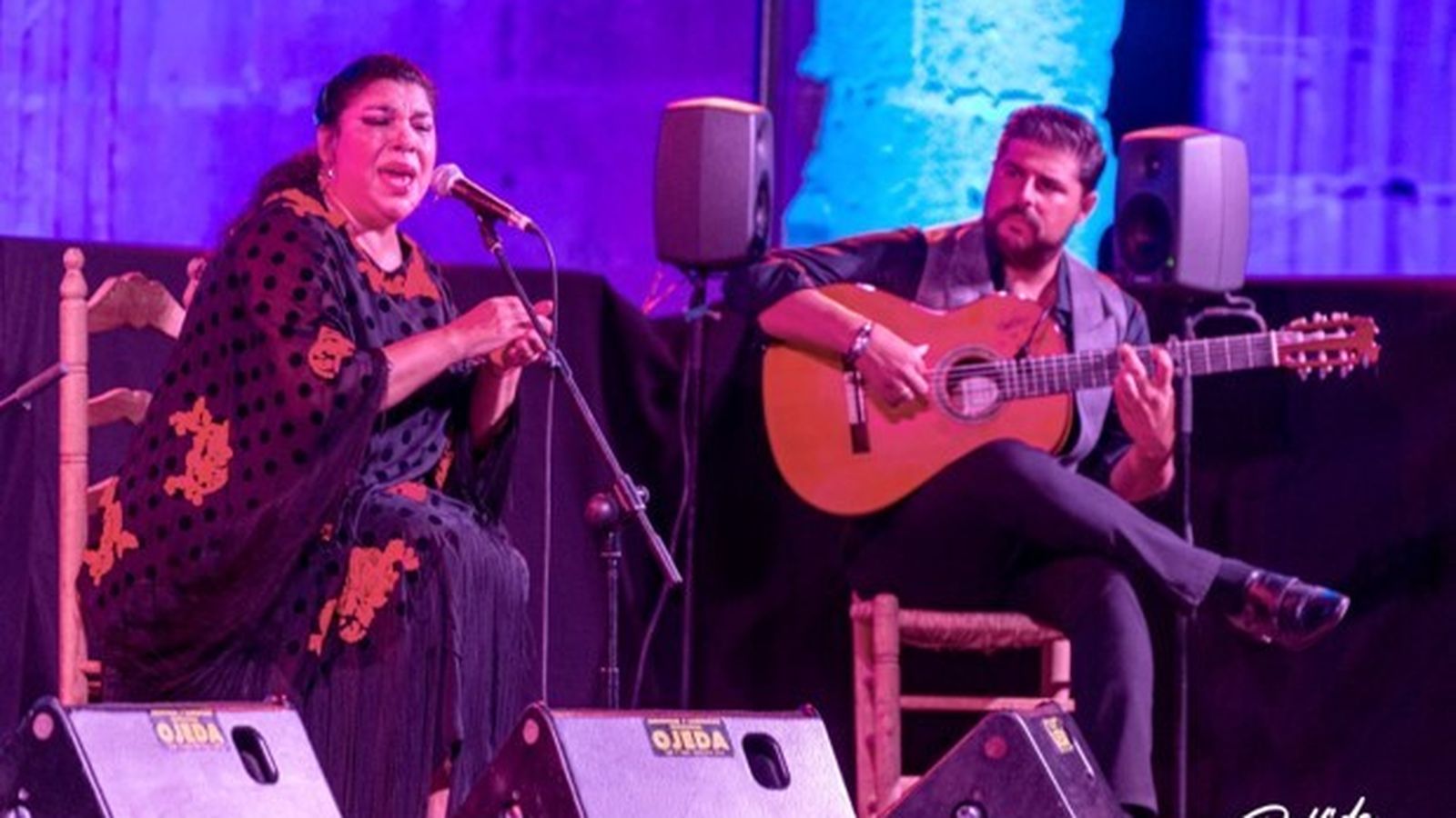 Una imagen de la actuación de La Macanita.