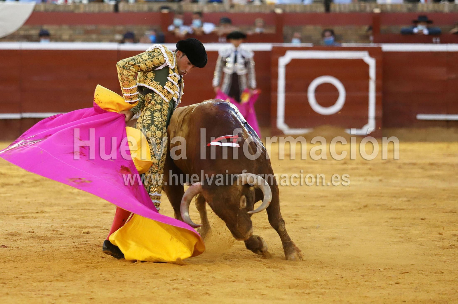 Las imágenes más destacadas de la corrida de toros del 3 de agosto en la plaza de toros de Huelva "La Merced"